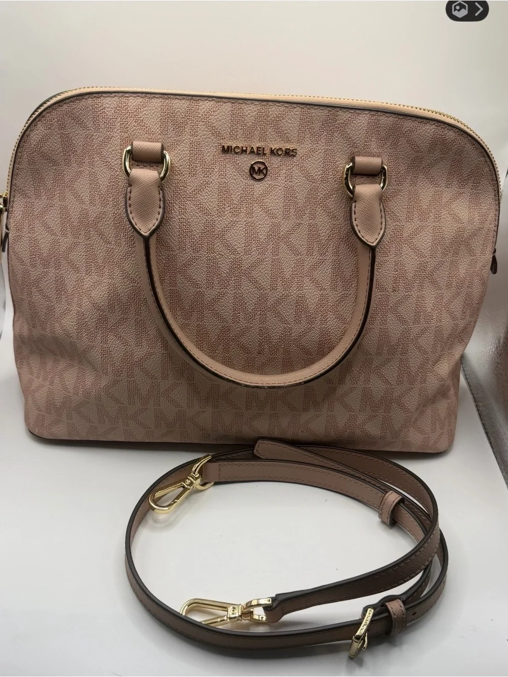 Michael Kors structured dome